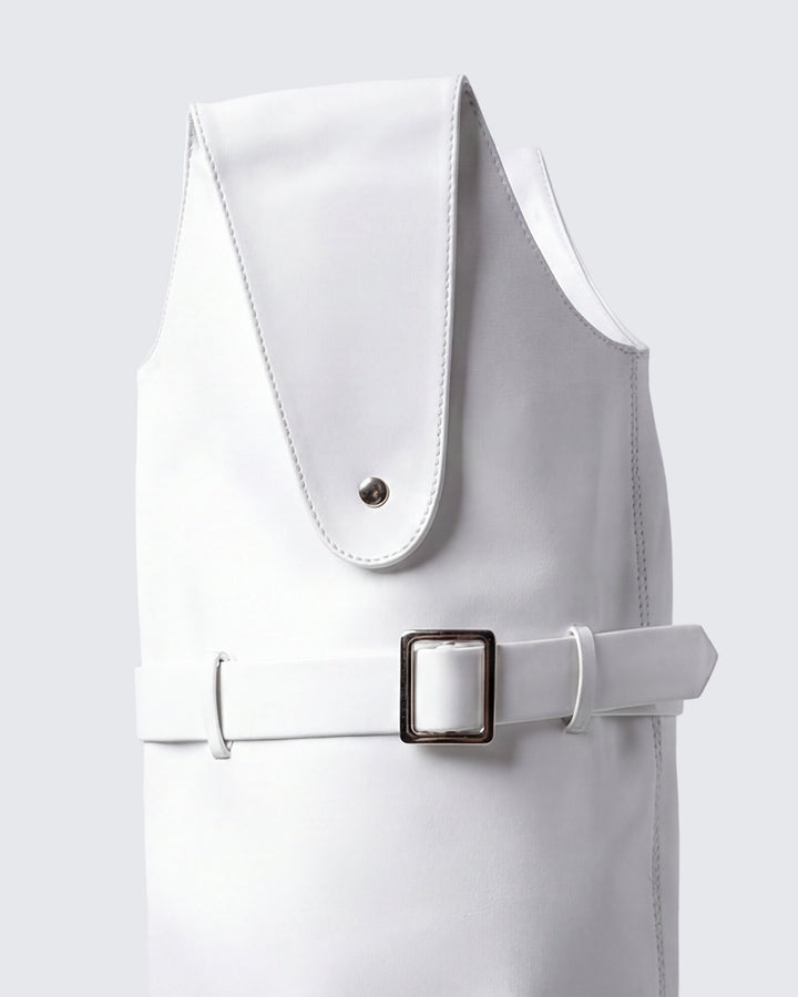 Jupiter White Convertible Boot