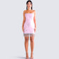 Jocelyn Pink Sequin Mini Dress