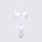 Kalani White Bikini Set product front