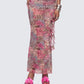Kani Multi Printed Mesh Maxi Skirt