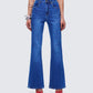 Kass High Rise Blue Denim Rainbow Jean