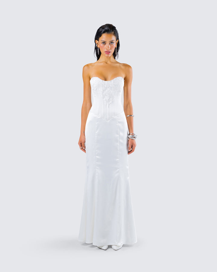 kimi white lace corset mini dress product info and reviews PETRA MINI DRESS