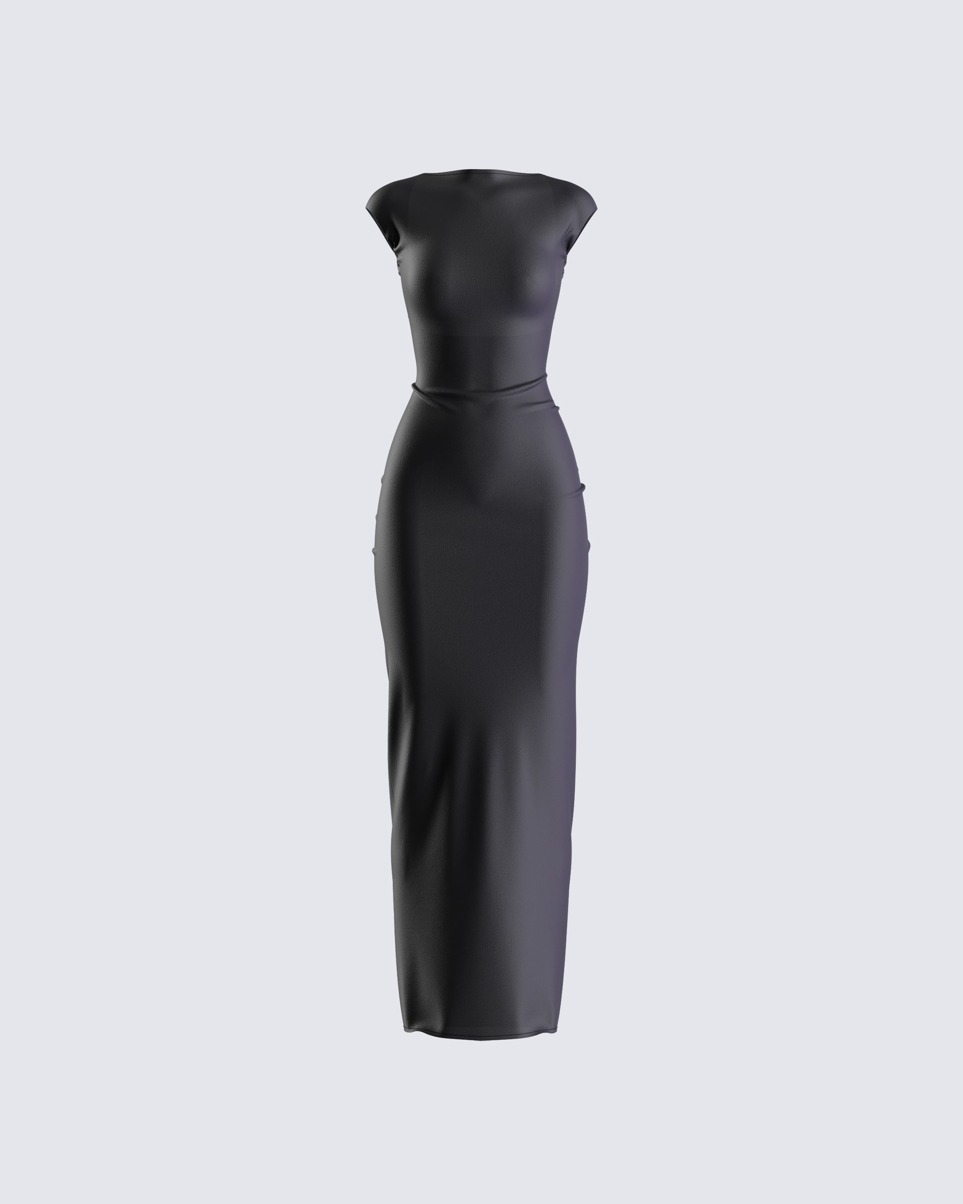 Black Backless Maxi Dress - Sleeveless Formal Gown FINESSE Black Backless Maxi Dress - Sleeveless Formal Gown FINESSE