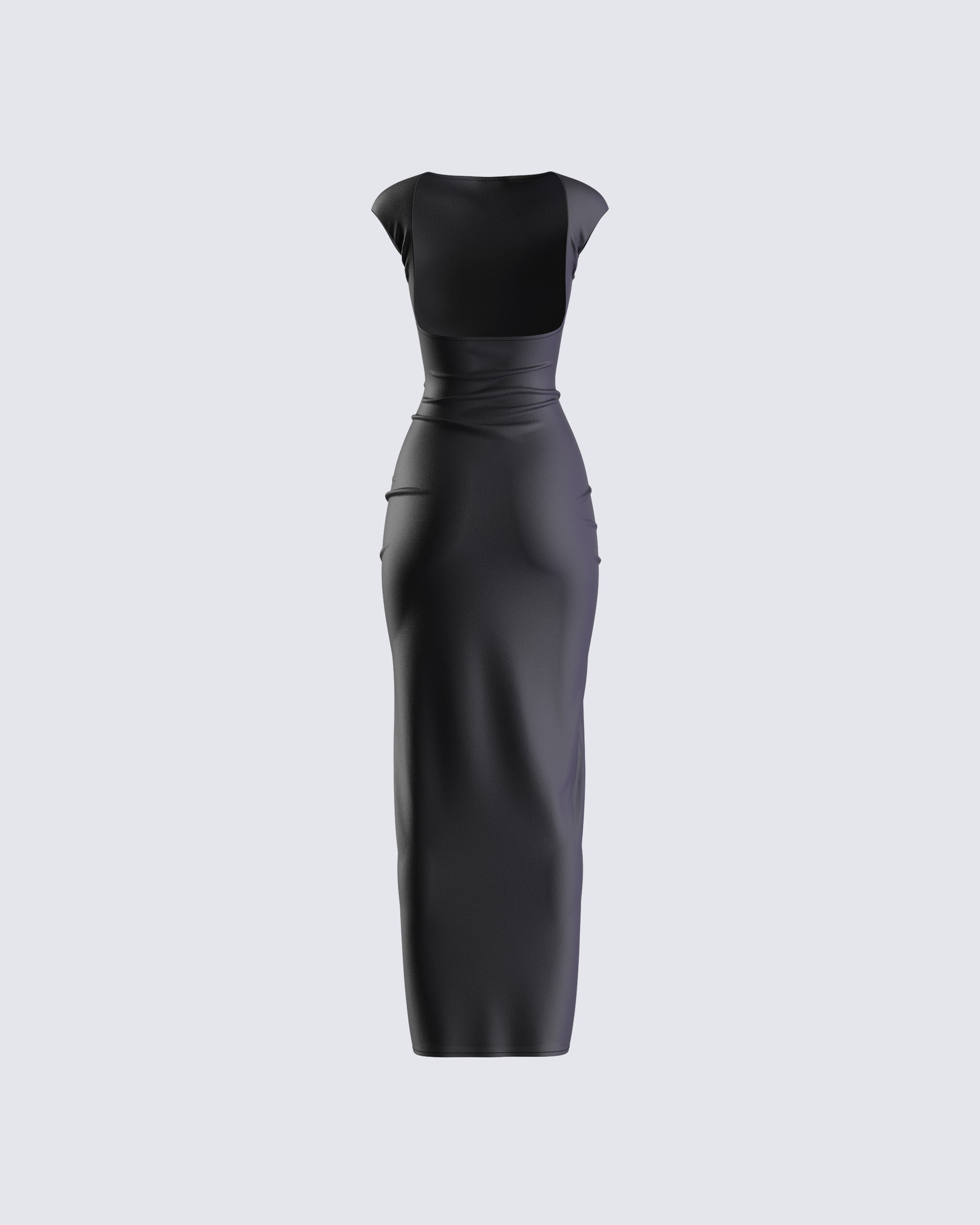Black Backless Maxi Dress - Sleeveless Formal Gown FINESSE Black Backless Maxi Dress - Sleeveless Formal Gown FINESSE
