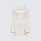 Kesia Ivory Mini Dress
