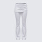 Kia Grey Marl Fold Over Legging product front