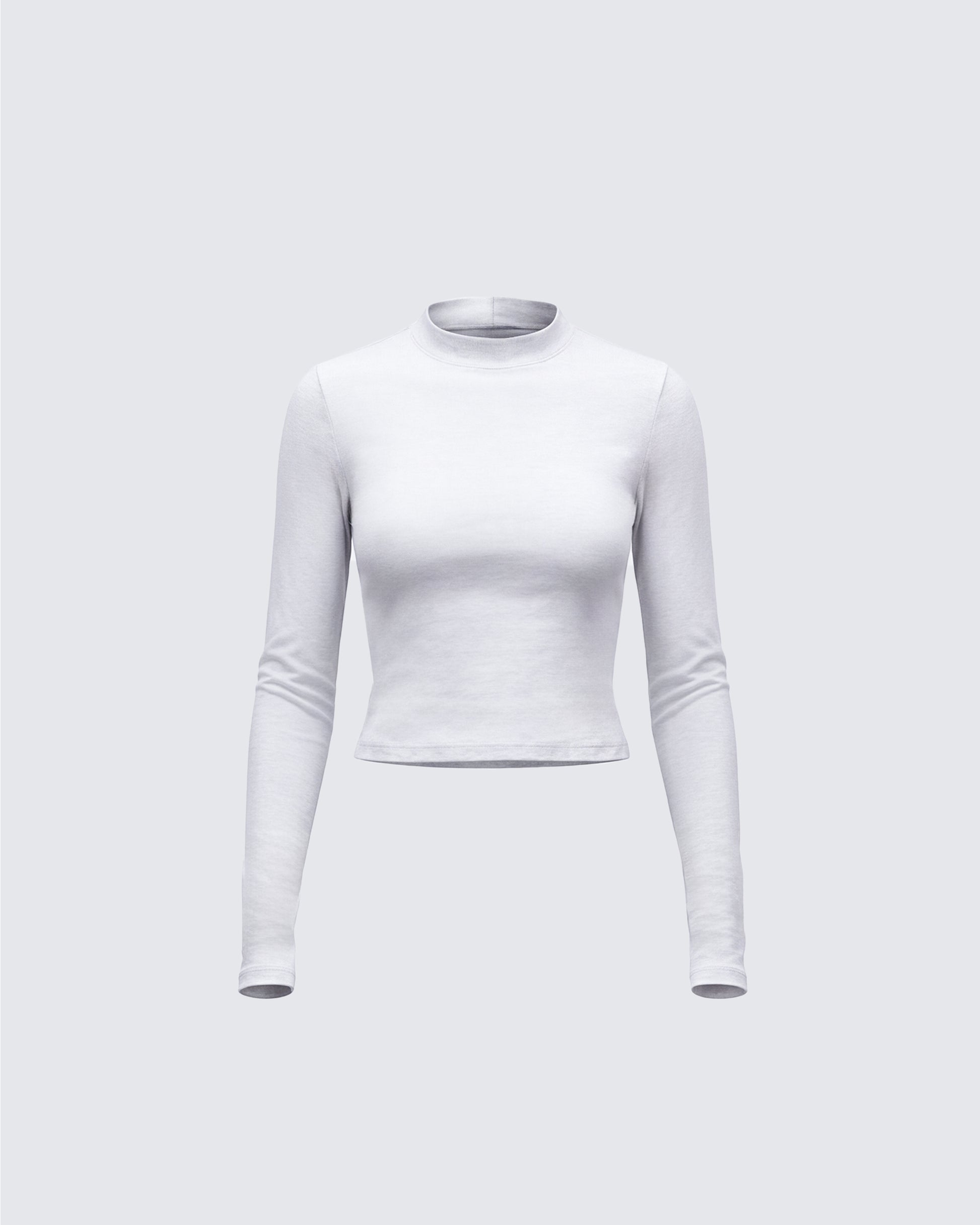 Kia Grey Marl Long Sleeve Top product front