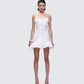 Kimi White Lace Corset Mini Dress