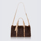 Kimora Brown Y2K Fur Holdall