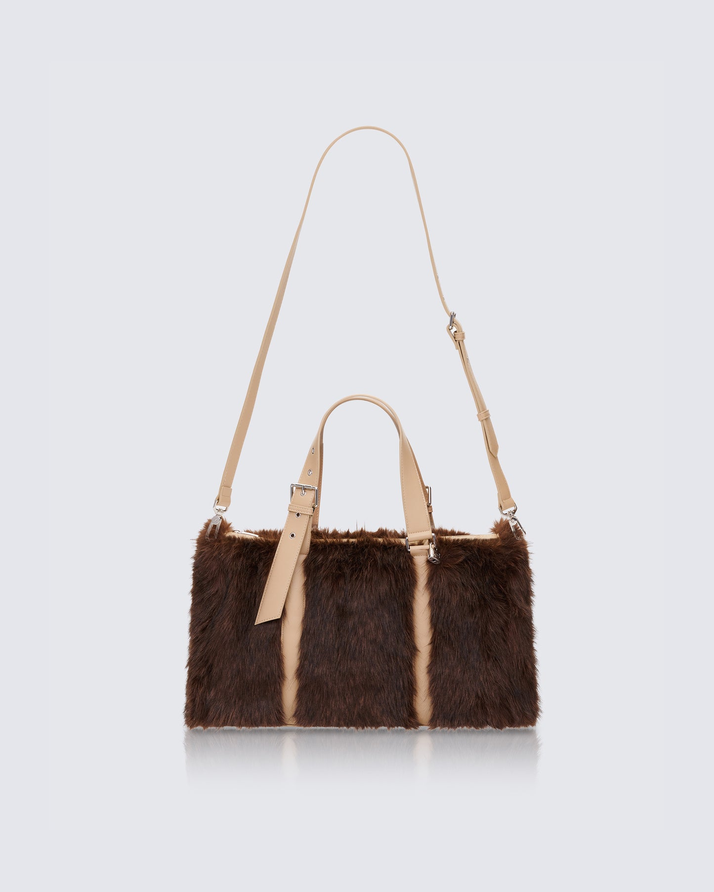 Kimora Brown Y2K Fur Holdall