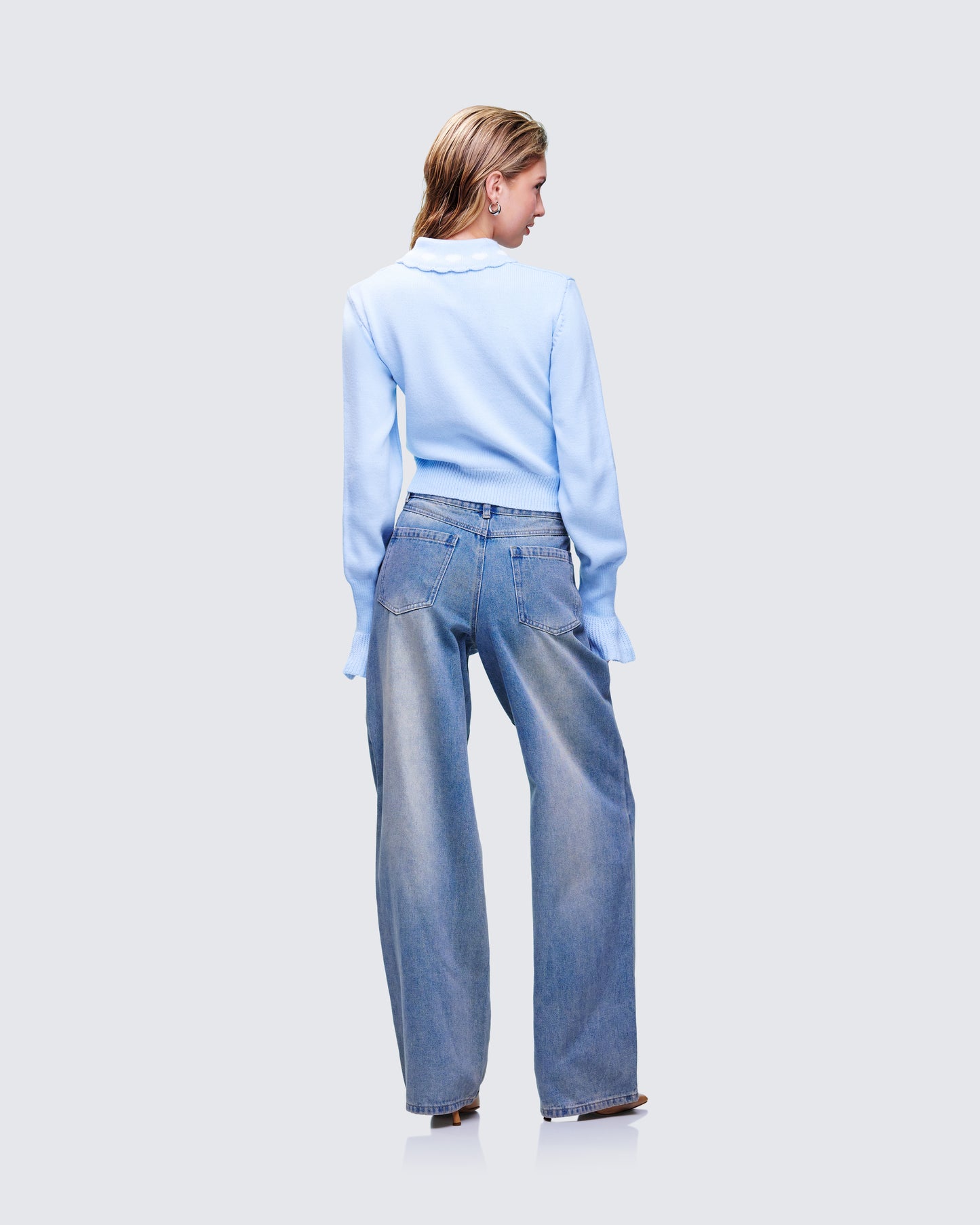 Kitty Denim Set  