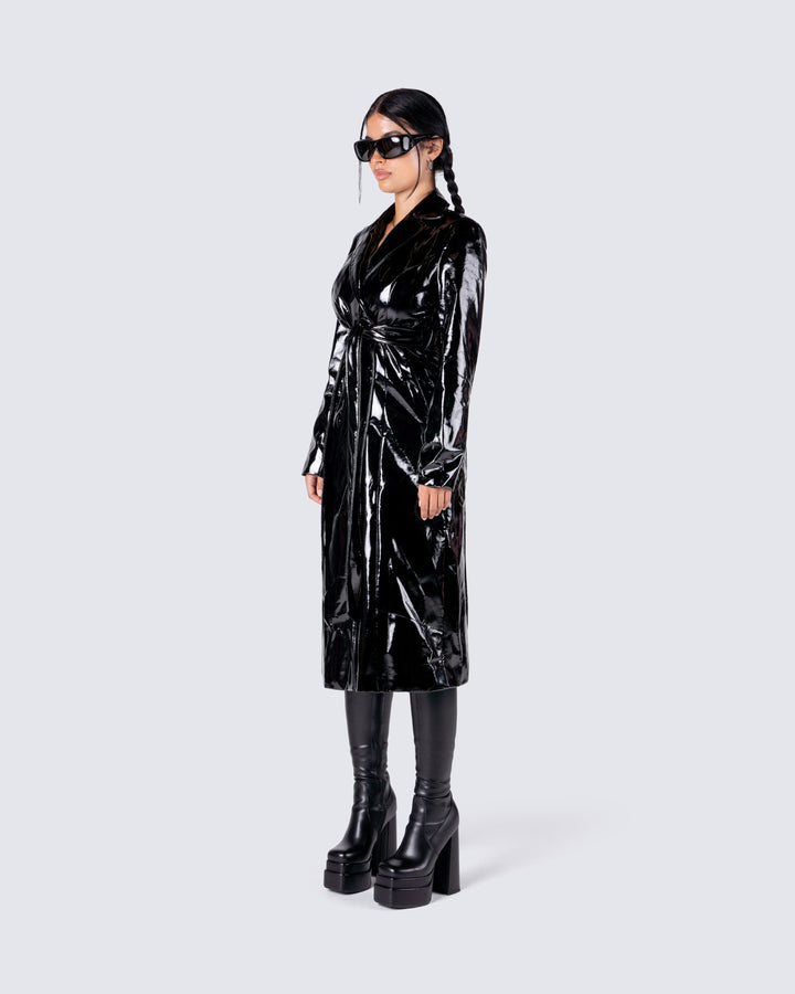 Women's coat alternate angle – FINESSE