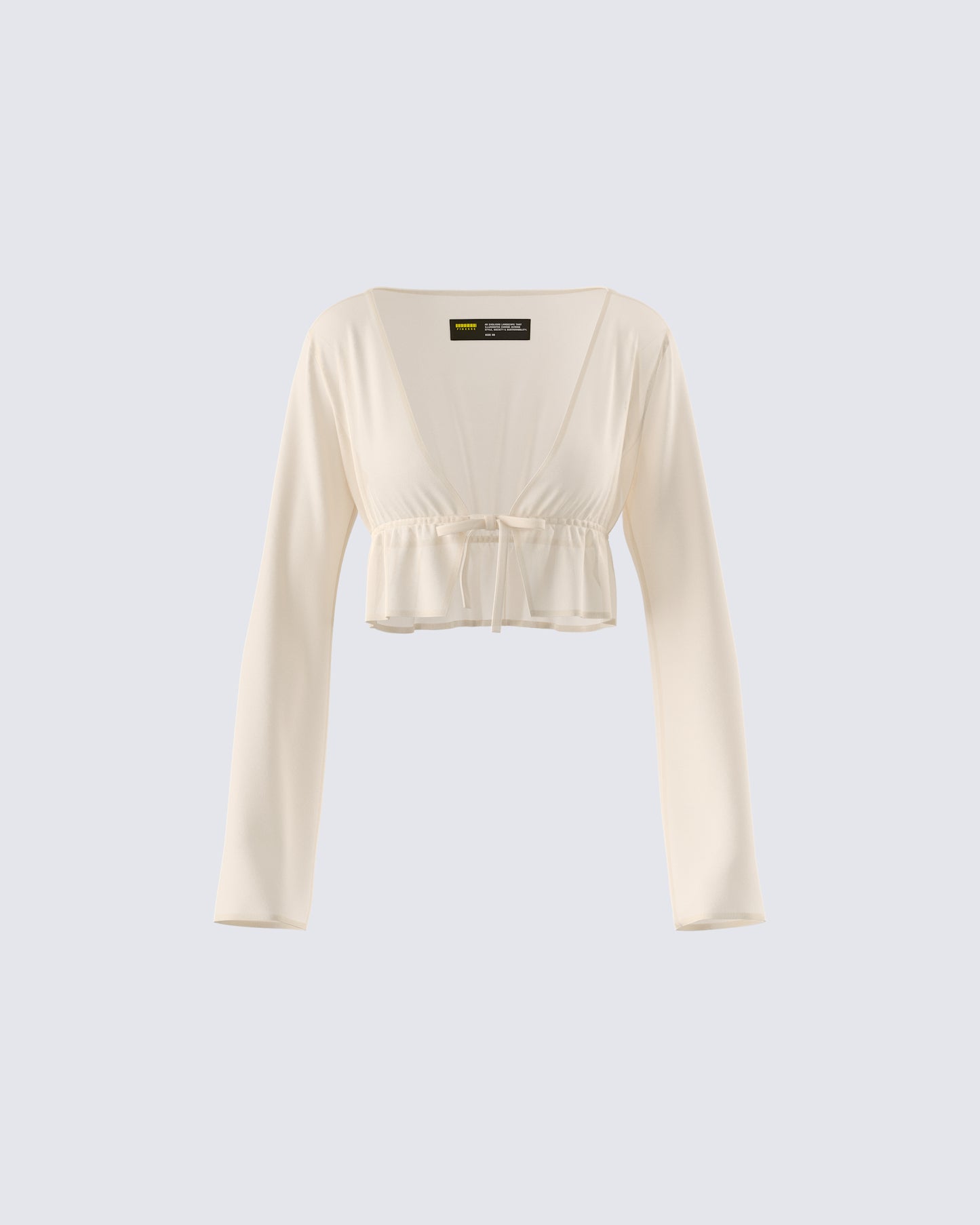 Lennon Cream Mesh Top