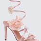 Liv Peach Butterfly Spiral Sandal