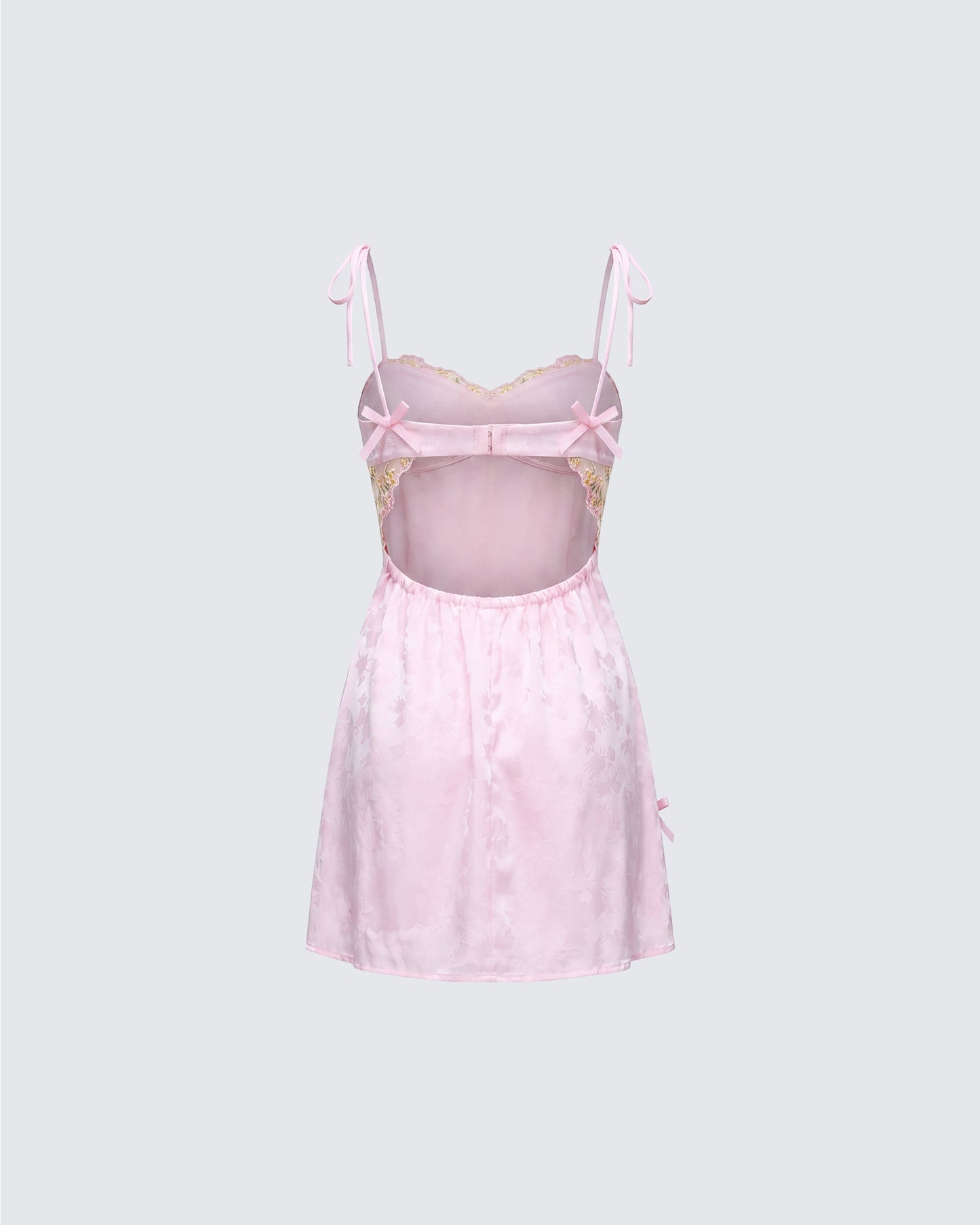 Lottie Pink Mini Slip Dress
