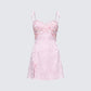 Lottie Pink Mini Slip Dress