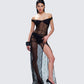 Ludovica Black Lace Set