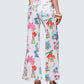 Lunara Ivory Embellished Twill Pant