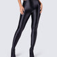 Lux Black High Heel Leggings