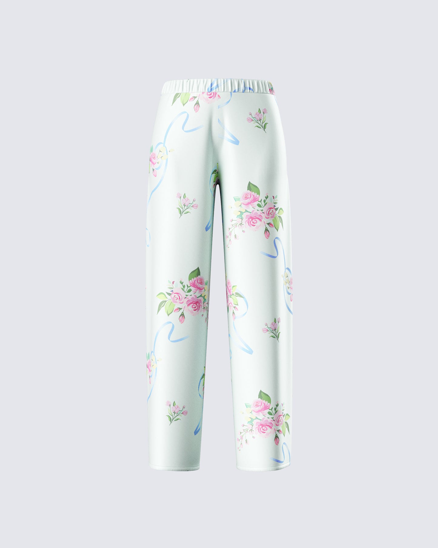 Luz Floral Print Wide Leg Pant