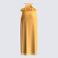 Lyra Yellow Ruffle Maxi Skirt