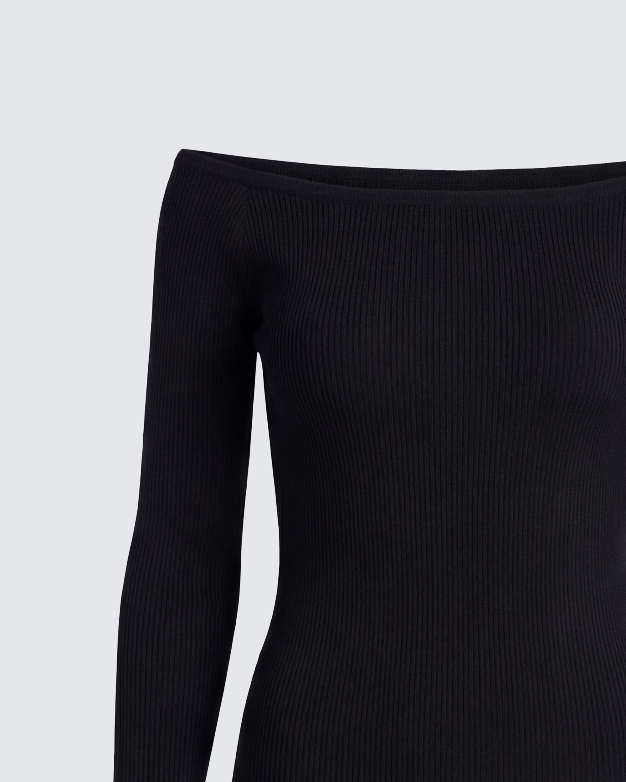 トップス MULTI SHOULDER PARTS RIB TOPS Eaphi Shine Fitted Ribbed Off The Shoulder Overlay Top | Express