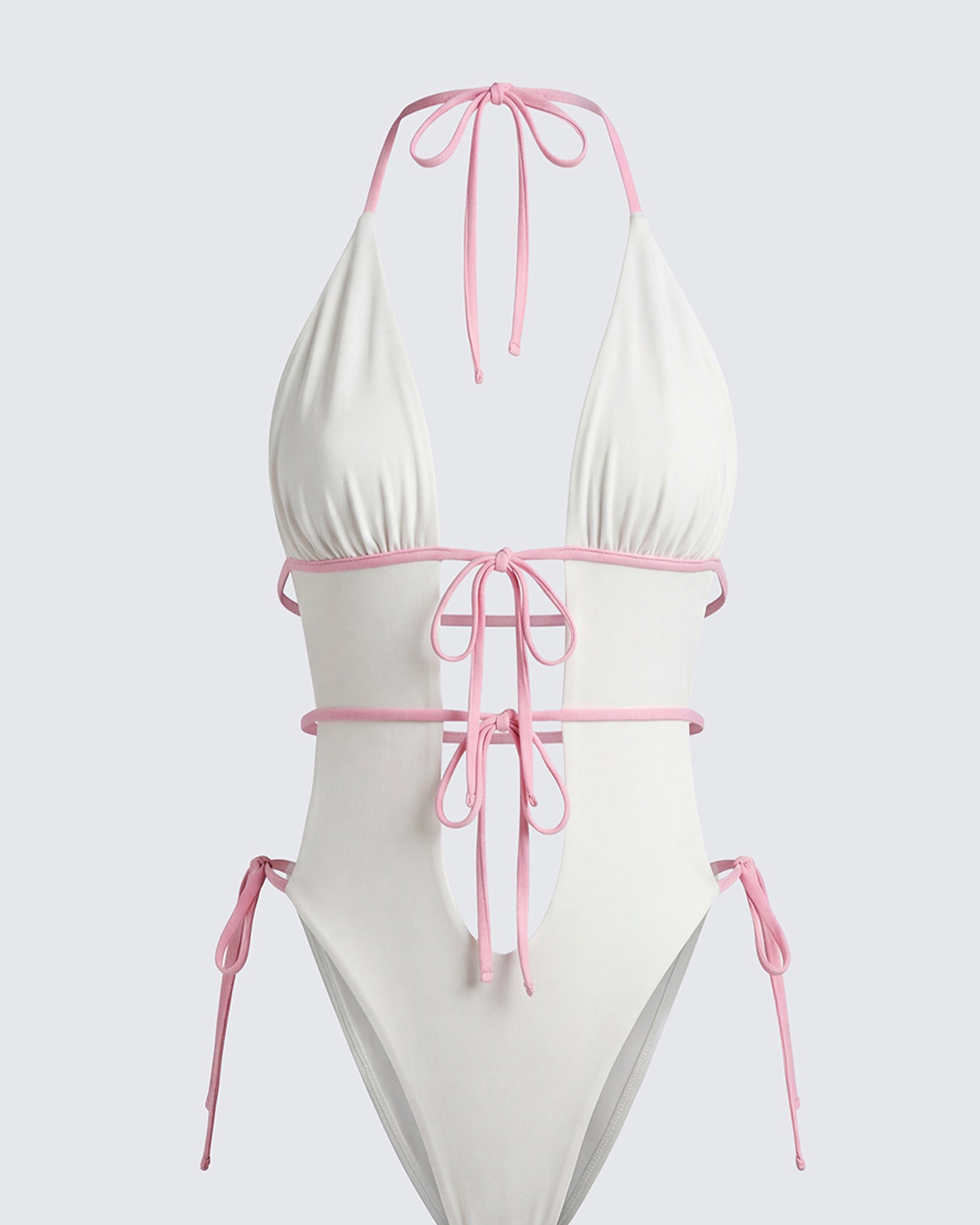 Leticia White Jersey Bodysuit