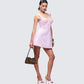 Mabel Pink Mini Dress