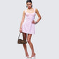 Mabel Pink Mini Dress