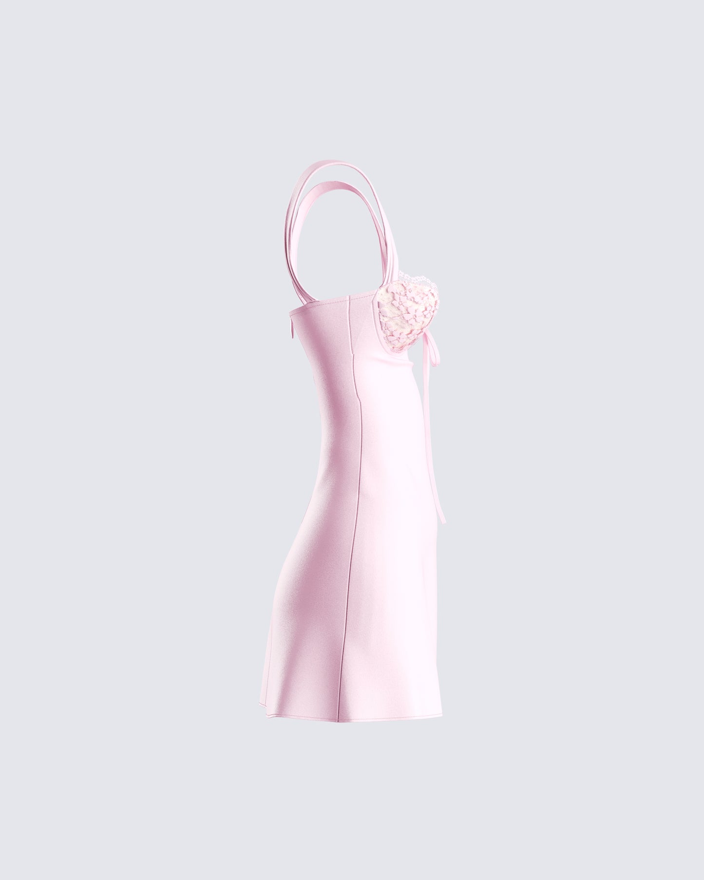 Mabel Pink Mini Dress