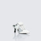 Madisyn Silver Heeled Sneaker Mule