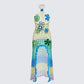 Mael Multi Häkelkleid mit Blumenapplikationen