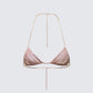 Maelis Gold Diamante Bralet product front