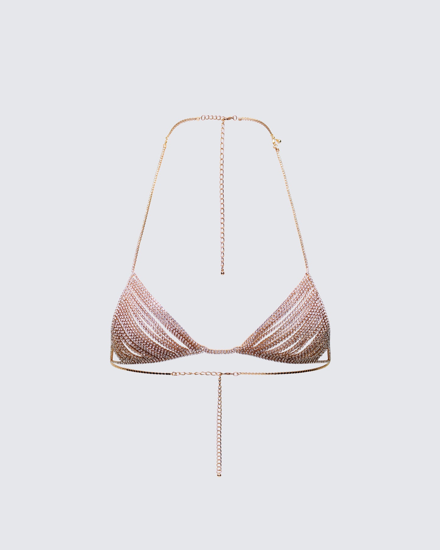 Maelis Gold Diamante Bralet product front