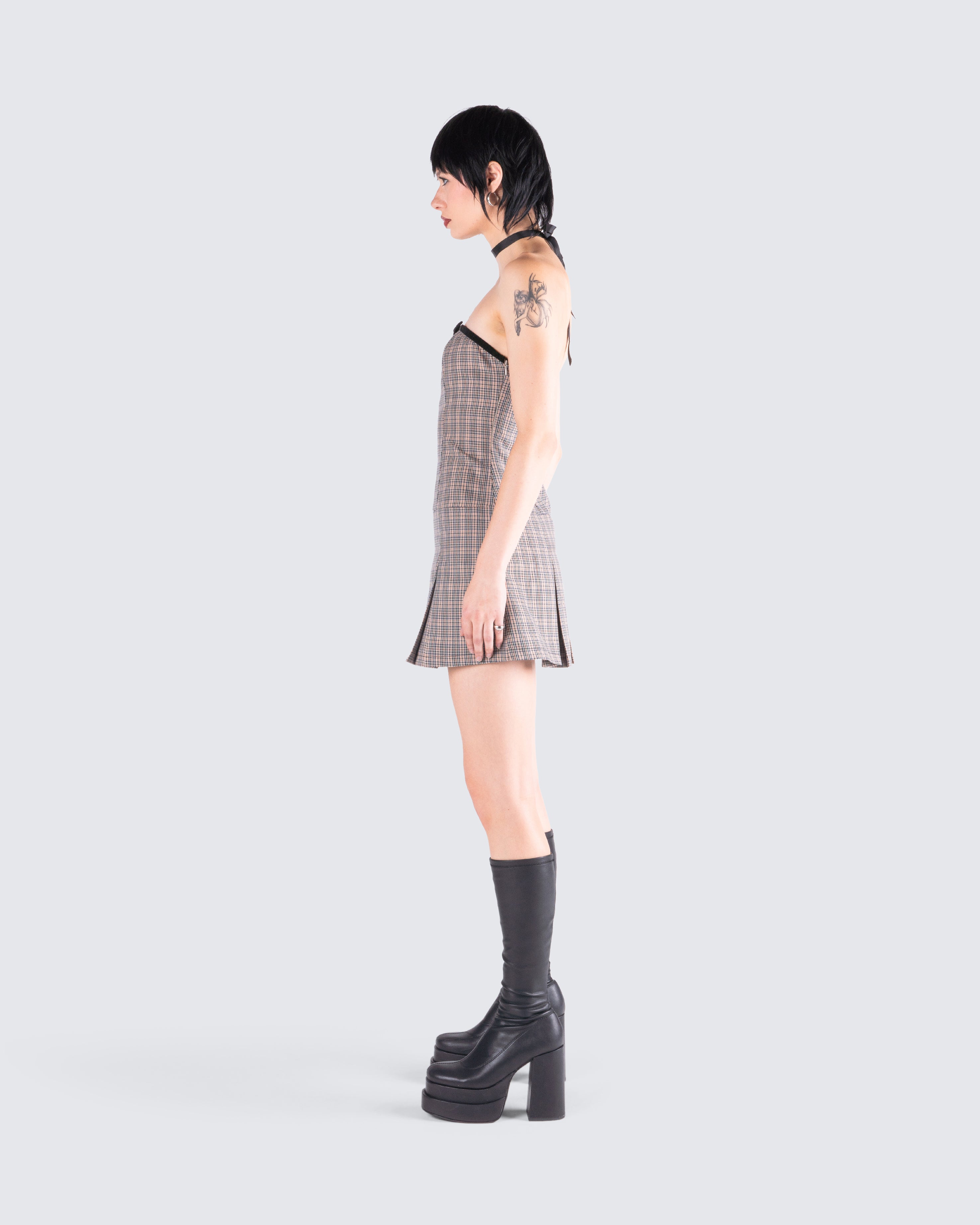 Cheapest MIAOU Margot Dress in Houndstooth