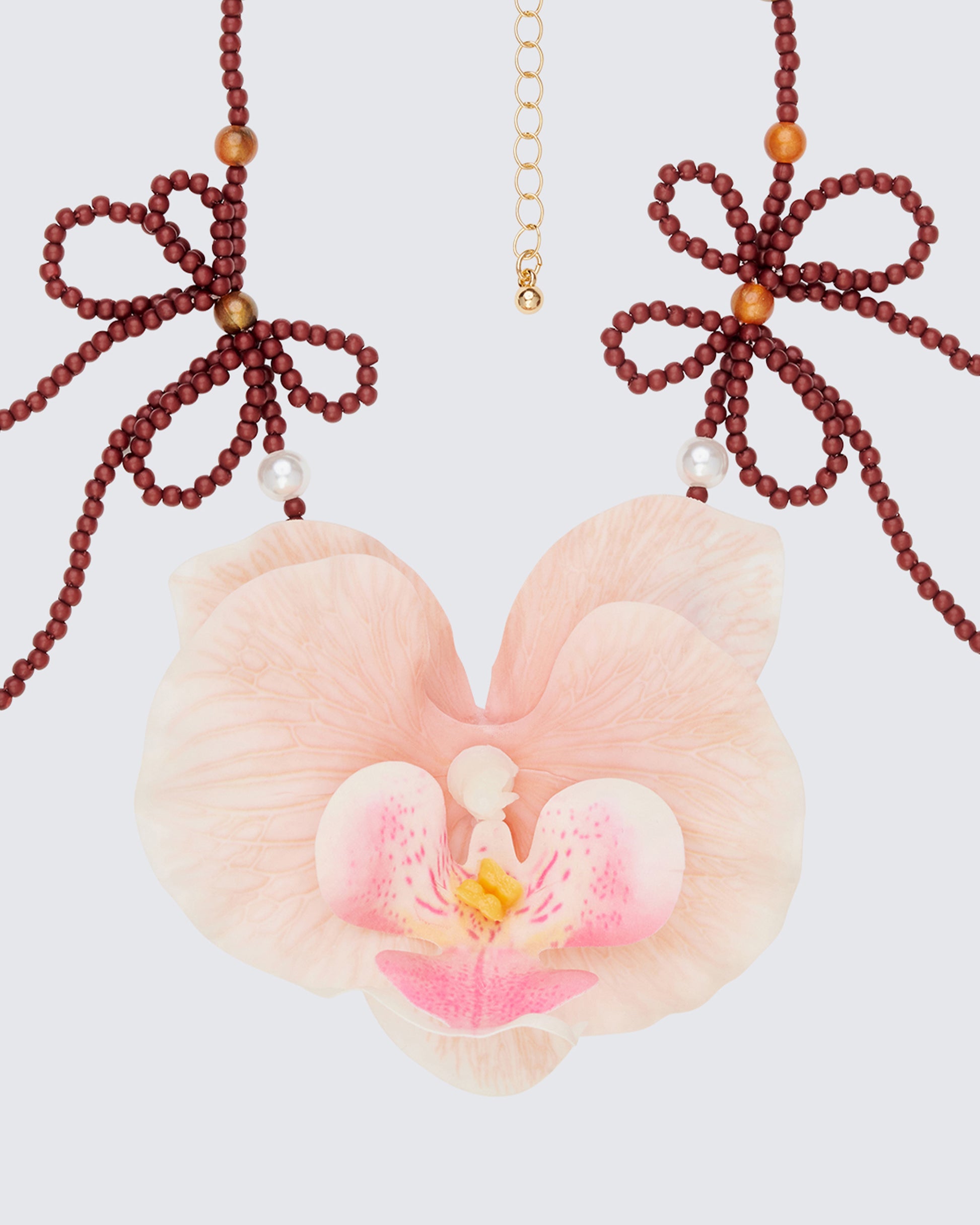 Pink choker front view – FINESSE