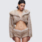 Marilyn Brown Faux Fur Jacket