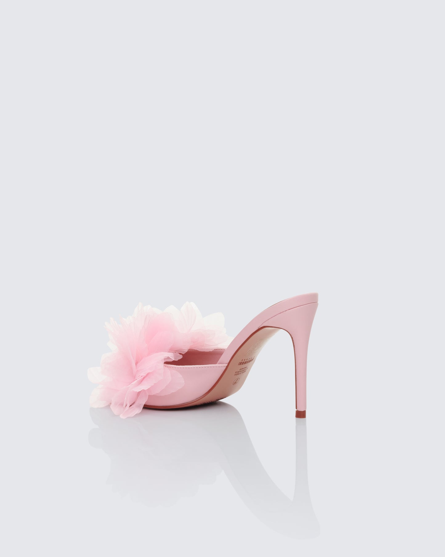 Maryam Baby Pink Floral Bedroom Slipper Sandal