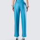 Maz Turquoise Vegan Leather Pant