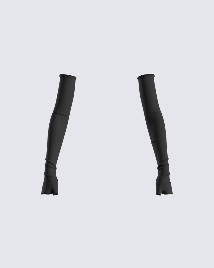 Jaya Mini Dress & Gloves