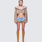 Megari Faux Fur Set model front