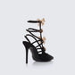 Melba Black Jewel Bow Pumps