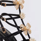 Melba Black Jewel Bow Pumps