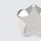 Meliora Silver Chunky Star Ring