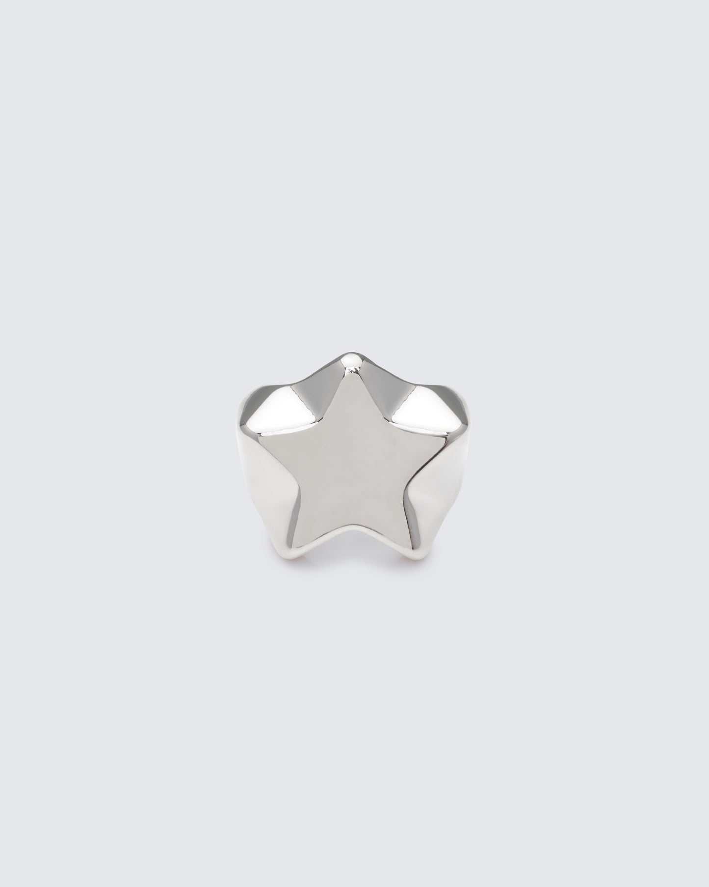 Meliora Silver Chunky Star Ring