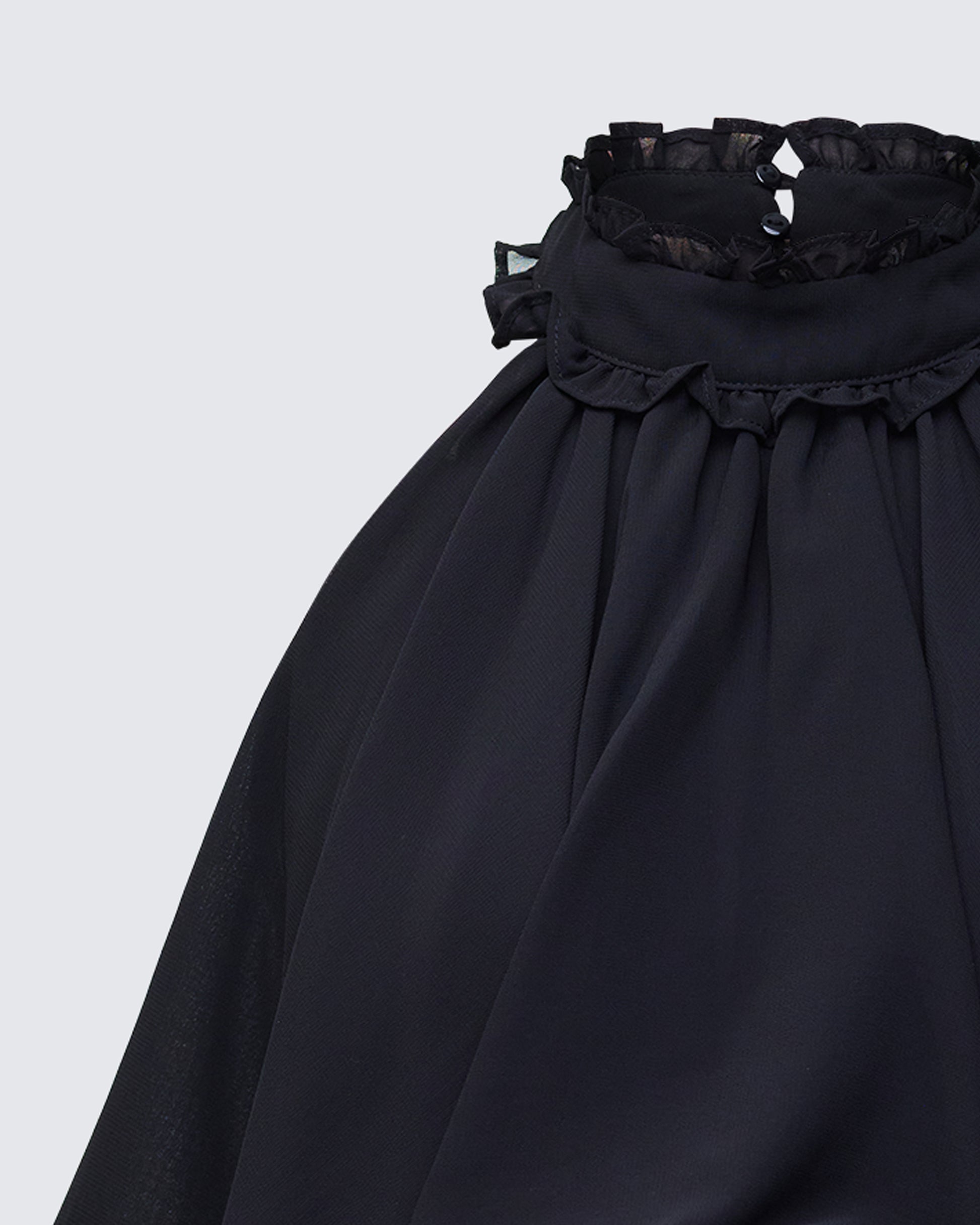 Melva Black Set - close up detail