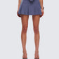 Metin Charcoal Mini Skirt