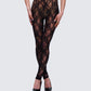 Miriam Black Lace Fitted Legging