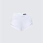 Mitchie White Tailored Double Hem Shorts product front