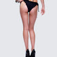 Monroe Black Ruffle Bikini Bottom